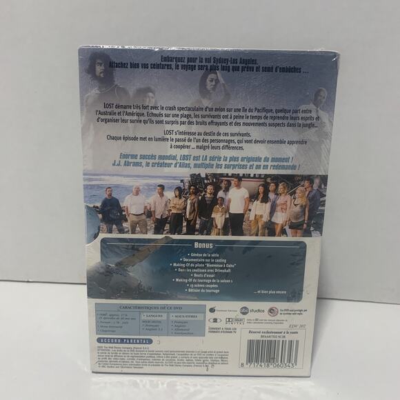 Lost Les Disparus Season 1 DVD French Version Region 2 DVD Brand New - Picture 2 of 8